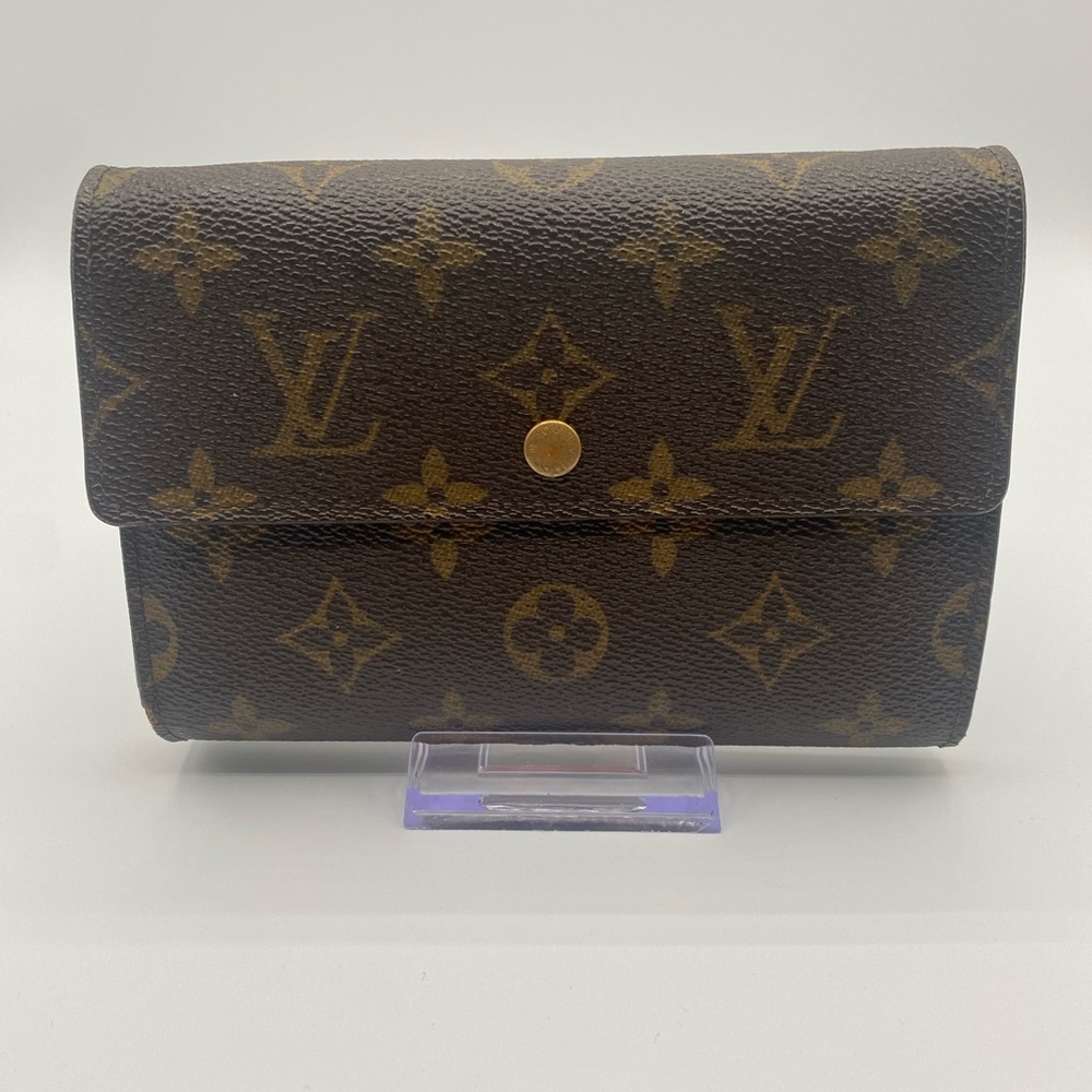 Louis Vuitton Monogram Tri-Fold Long Wallet